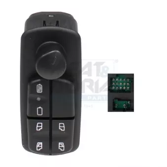 Interrupteur, lève-vitre avant gauche MEAT & DORIA