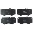 Jeu de 4 plaquettes de frein avant TRW GDB317 - Visuel 2