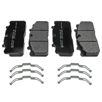 Jeu de 4 plaquettes de frein avant MEYLE 025 290 8826