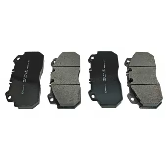 Jeu de 4 plaquettes de frein avant MEYLE