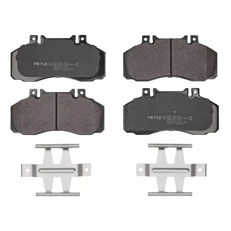 Jeu de 4 plaquettes de frein avant MEYLE 025 298 3521