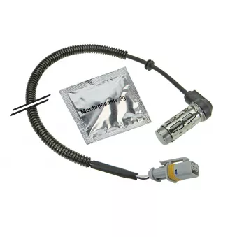 Capteur, vitesse de roue avant gauche MEYLE