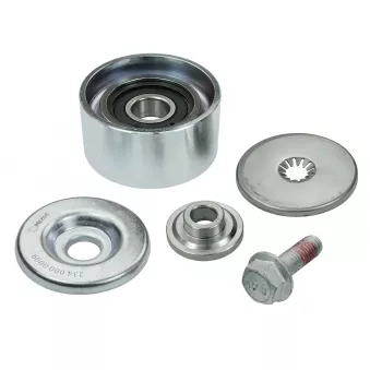 Poulie renvoi/transmission, courroie trapézoïdale à nervures MEYLE