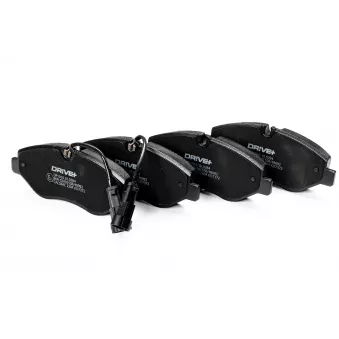 Jeu de 4 plaquettes de frein avant Dr!ve+ DP1010.10.0284