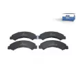 Jeu de 4 plaquettes de frein DT 15.00001 - Visuel 1
