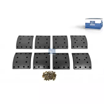 Kit de garnitures de frein, frein à tambour DT 7.92423