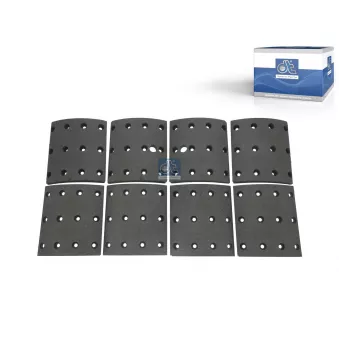 Kit de garnitures de frein, frein à tambour DT 4.95001