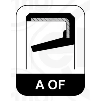 Bague d'étanchéité, moyeu de roue ELRING