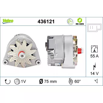 Alternateur VALEO 436121
