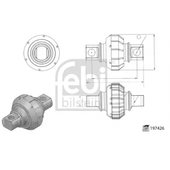 Kit de réparation, jambe de guidage FEBI BILSTEIN