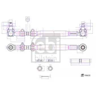 Barre de direction FEBI BILSTEIN