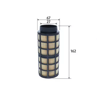 Filtre à carburant VALEO 587170
