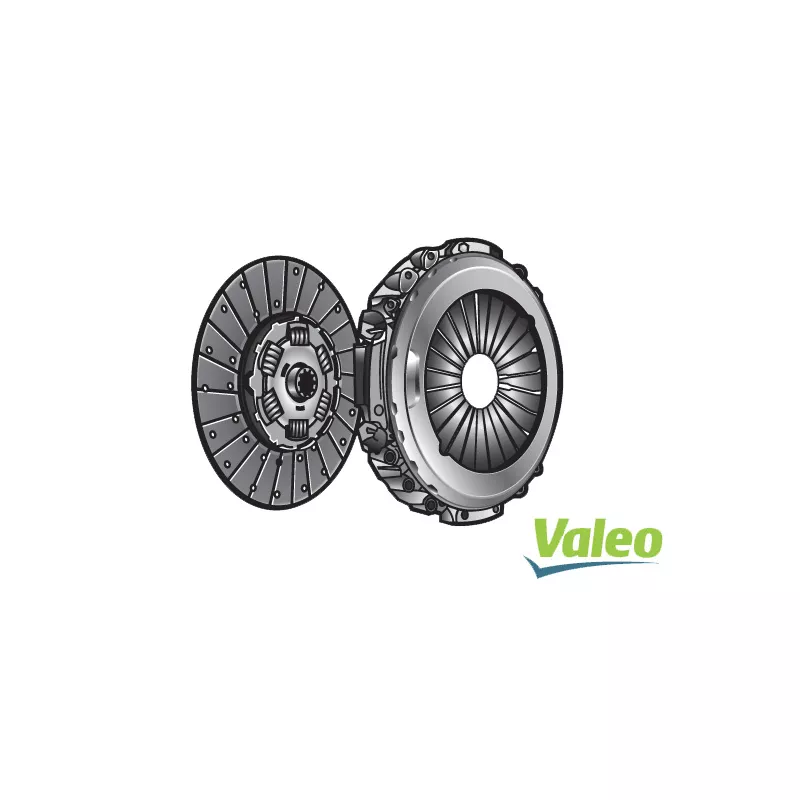 Kit d'embrayage VALEO 827606