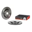 Jeu de 2 disques de frein arrière BREMBO 09.E777.11 - Visuel 2