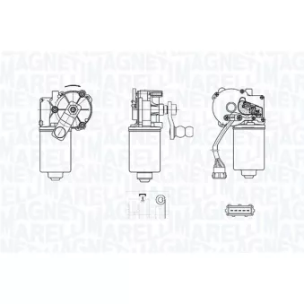 Moteur d'essuie-glace MAGNETI MARELLI