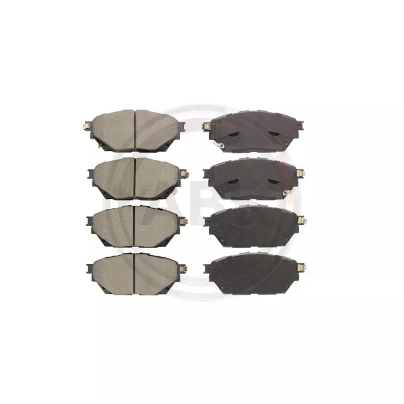 Jeu de 4 plaquettes de frein A.B.S. 35389