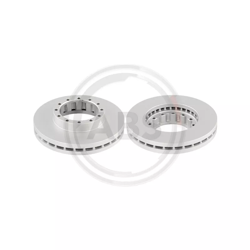 Jeu de 2 disques de frein arrière A.B.S. 18883