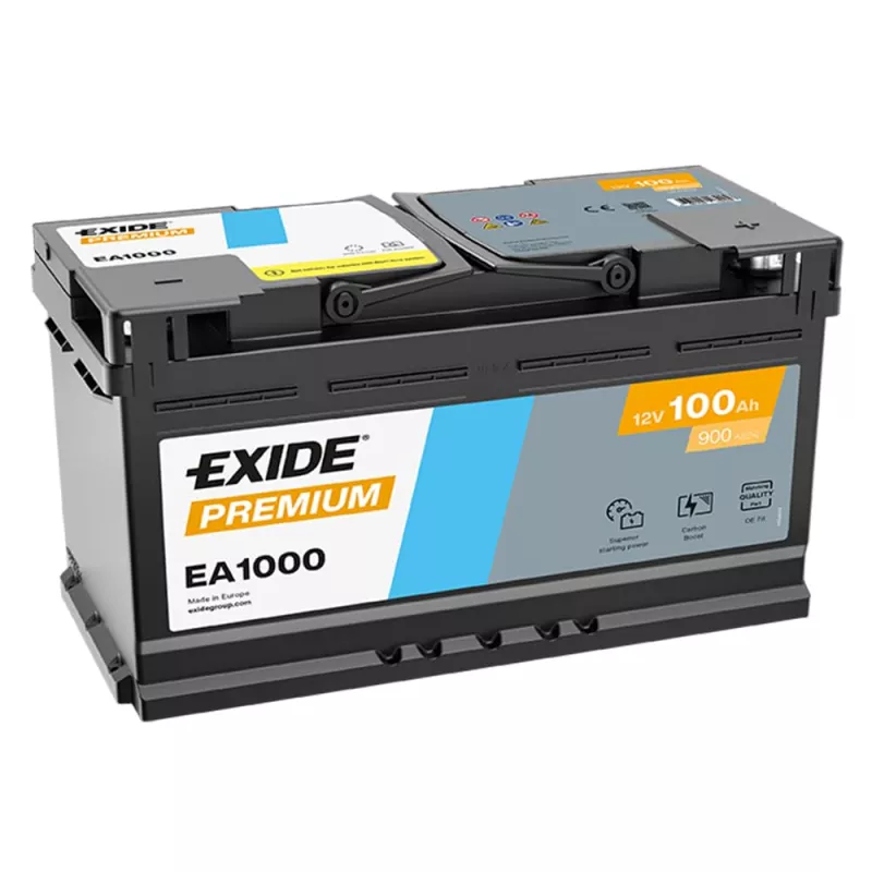 Batterie de démarrage EXIDE EA1000