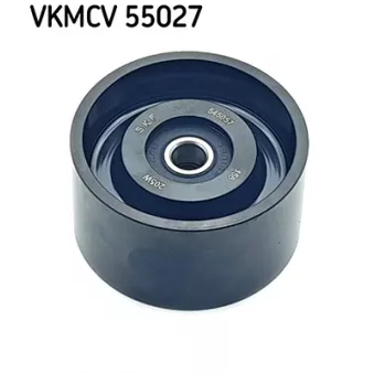 Poulie renvoi/transmission, courroie trapézoïdale à nervures SKF VKMCV 55027