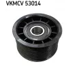Poulie renvoi/transmission, courroie trapézoïdale à nervures SKF VKMCV 53014 - Visuel 1