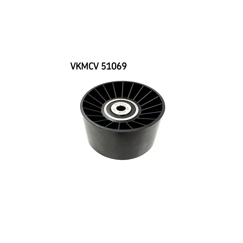 Poulie renvoi/transmission, courroie trapézoïdale à nervures SKF VKMCV 51069