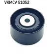Poulie renvoi/transmission, courroie trapézoïdale à nervures SKF VKMCV 51052 - Visuel 2