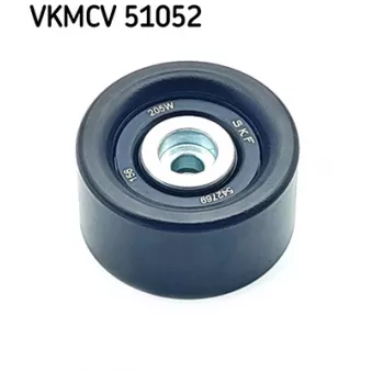 Poulie renvoi/transmission, courroie trapézoïdale à nervures SKF VKMCV 51052