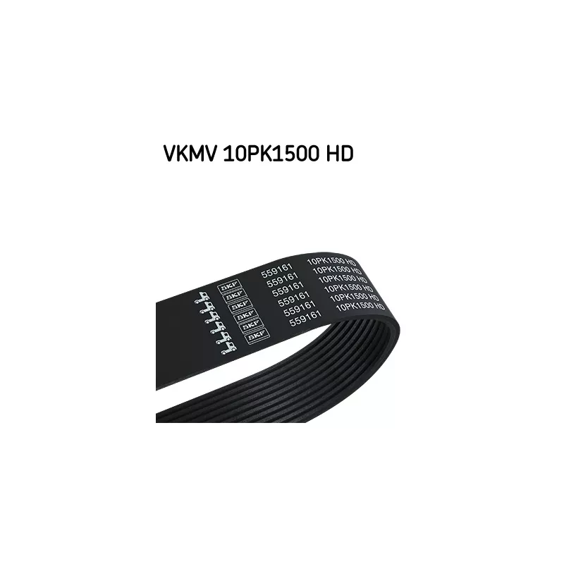 Courroie trapézoïdale à nervures SKF VKMV 10PK1500 HD