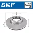 Jeu de 2 disques de frein avant SKF VKBD 80493 V2 - Visuel 2