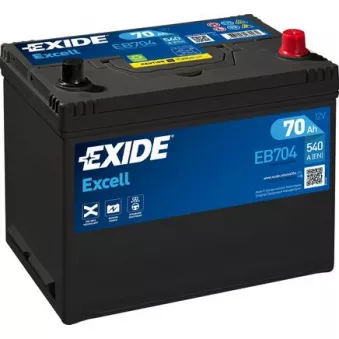 Batterie de démarrage EXIDE EB704