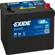 Batterie de démarrage EXIDE EB604 - Visuel 1