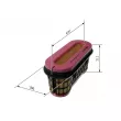 Filtre à air BOSCH F 026 400 725 - Visuel 1