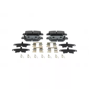 Jeu de 4 plaquettes de frein avant BOSCH 0 986 460 138