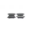 Jeu de 4 plaquettes de frein avant BOSCH 0 986 460 123 - Visuel 1