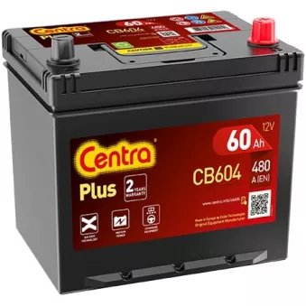 Batterie de démarrage CENTRA CB604