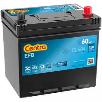 Batterie de démarrage CENTRA CL604