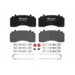 Jeu de 4 plaquettes de frein avant BREMBO P B3 006 - Visuel 2