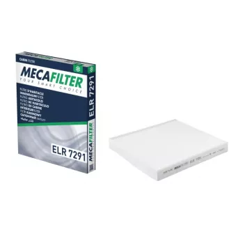 Filtre, air de l'habitacle MECAFILTER ELR7291