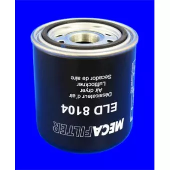 Cartouche de dessicateur, système d'air comprimé MECAFILTER ELD8104