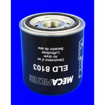 Cartouche de dessicateur, système d'air comprimé MECAFILTER ELD8103