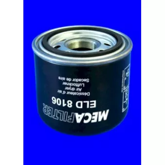 Cartouche de dessicateur, système d'air comprimé MECAFILTER ELD8106