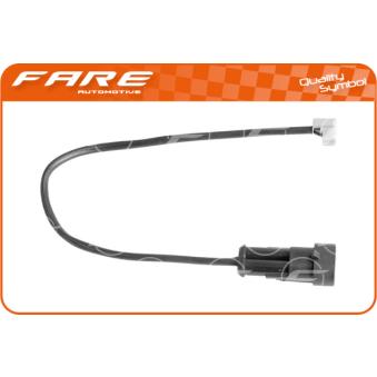 Contact d'avertissement, usure des plaquettes de frein FARE SA 11476