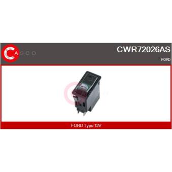 Interrupteur, lève-vitre CASCO CWR72026AS