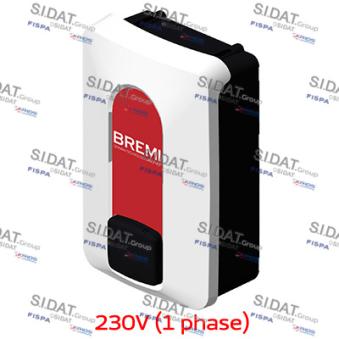 Colonne, station de charge (véhicule électrique) FISPA WALLBOX1