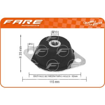 Support moteur FARE SA 15001