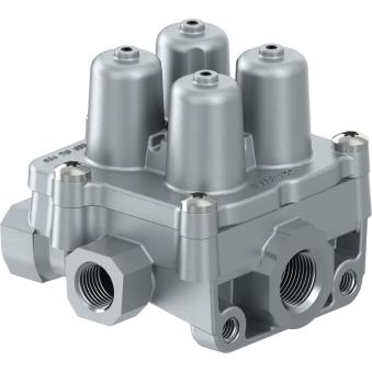 Valve de sécurité pour plusieurs circuits WABCO