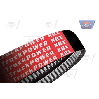 Courroie trapézoïdale composite OPTIBELT 2-AVP 13 x 2516 TM