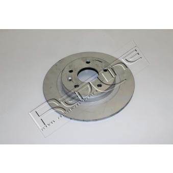 Jeu de 2 disques de frein arrière RED-LINE 26DR005