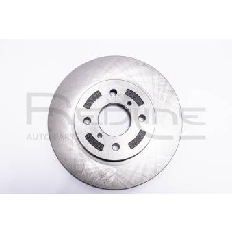 Jeu de 2 disques de frein avant RED-LINE 26DR001