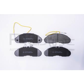 Jeu de 4 plaquettes de frein avant RED-LINE 27NI014